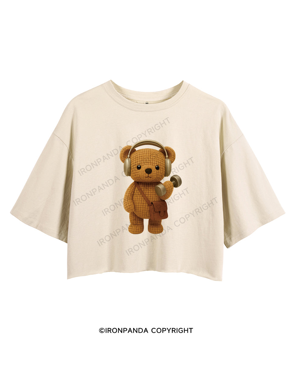 LIFT WITH BEAR BEATS CROP TOPS