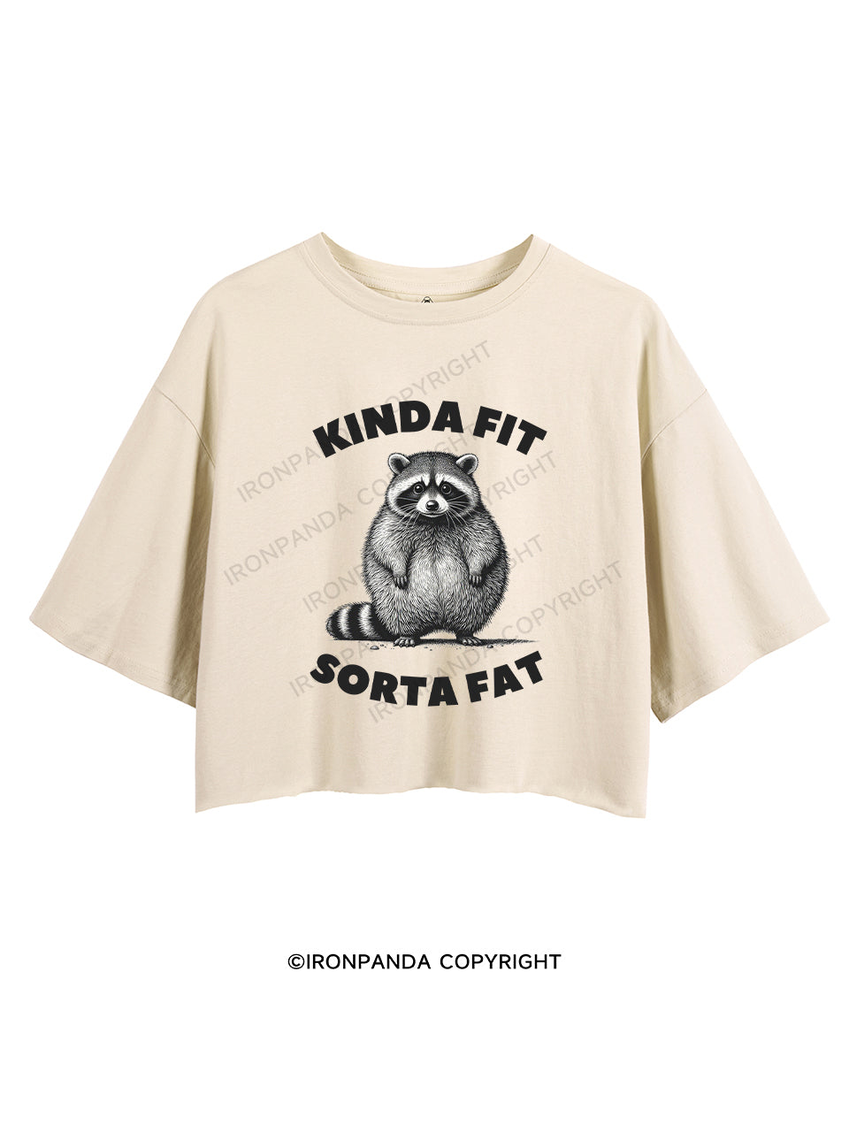 KINDA FIT SORTA FAT CROP TOPS