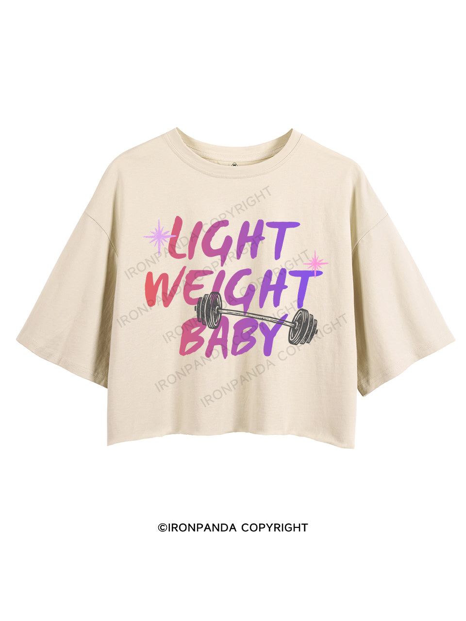 LIGHT WEIGHT BABY CROP TOPS