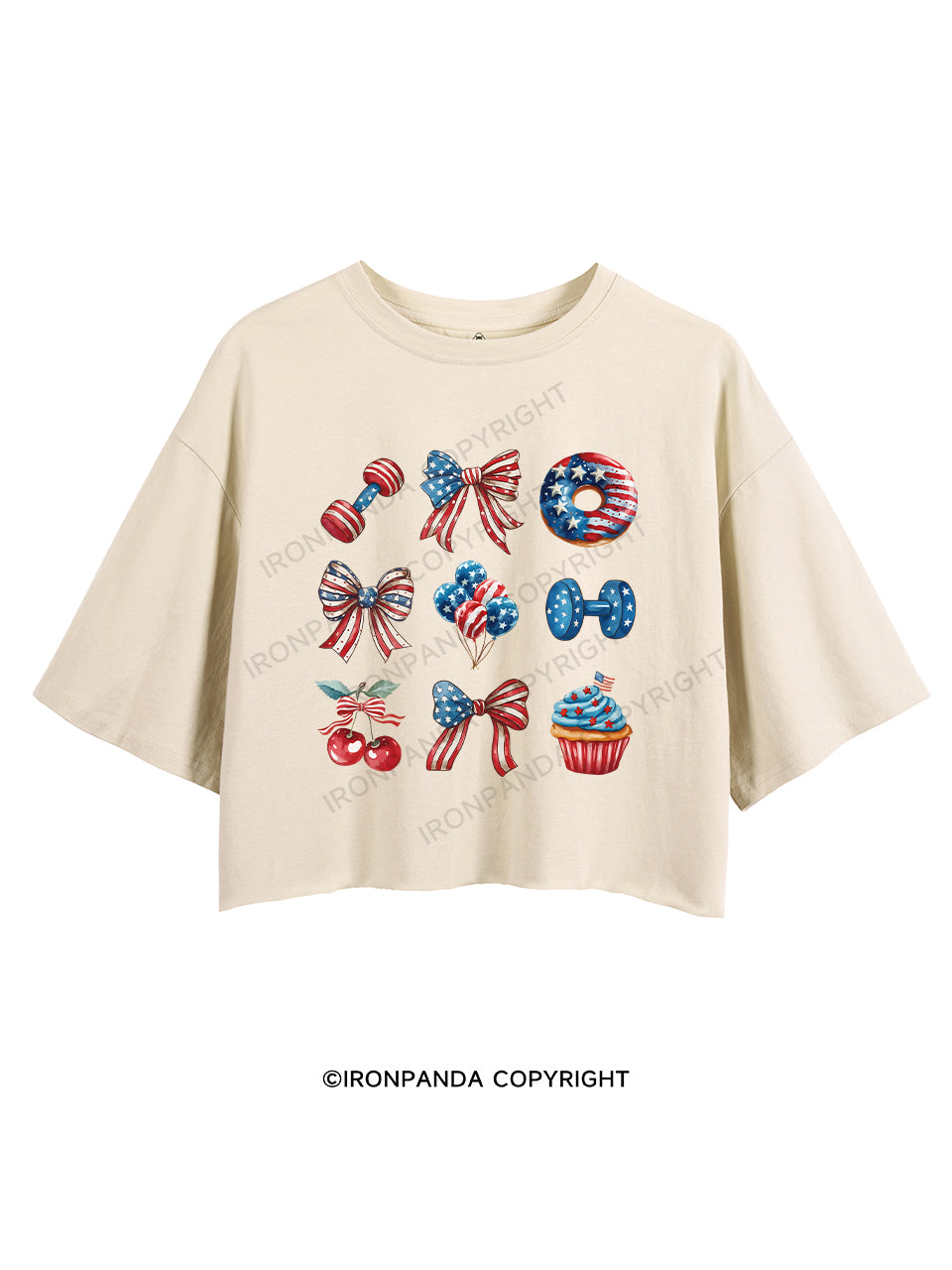 LIFT, CELEBRATE, REPEAT CROP TOPS