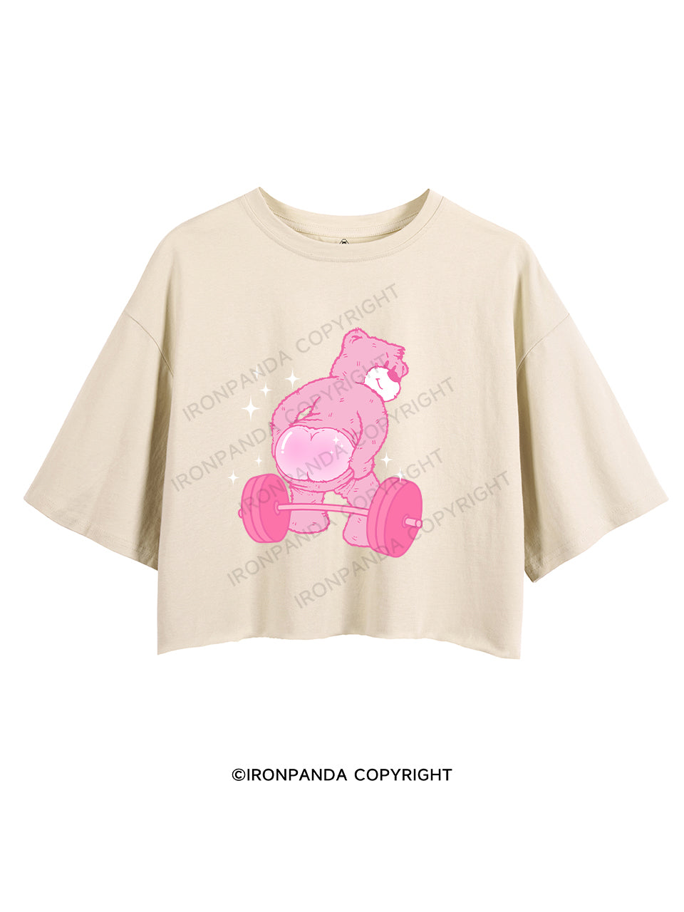 BEAR BOOTY GAINS CROP TOPS