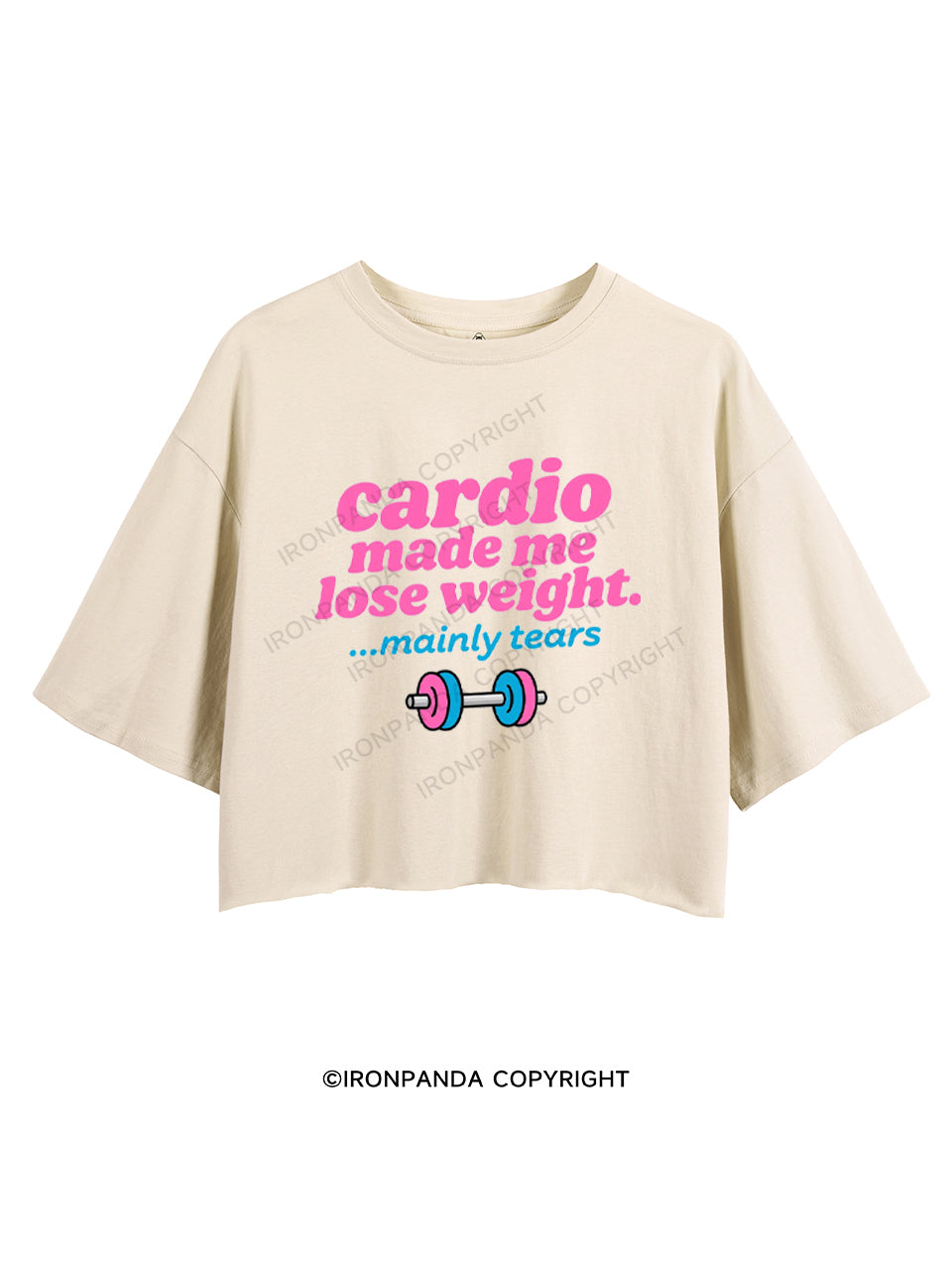 CARDIO MADE ME LOSE WEIGHT... MAINLY TEARS CROP TOPS