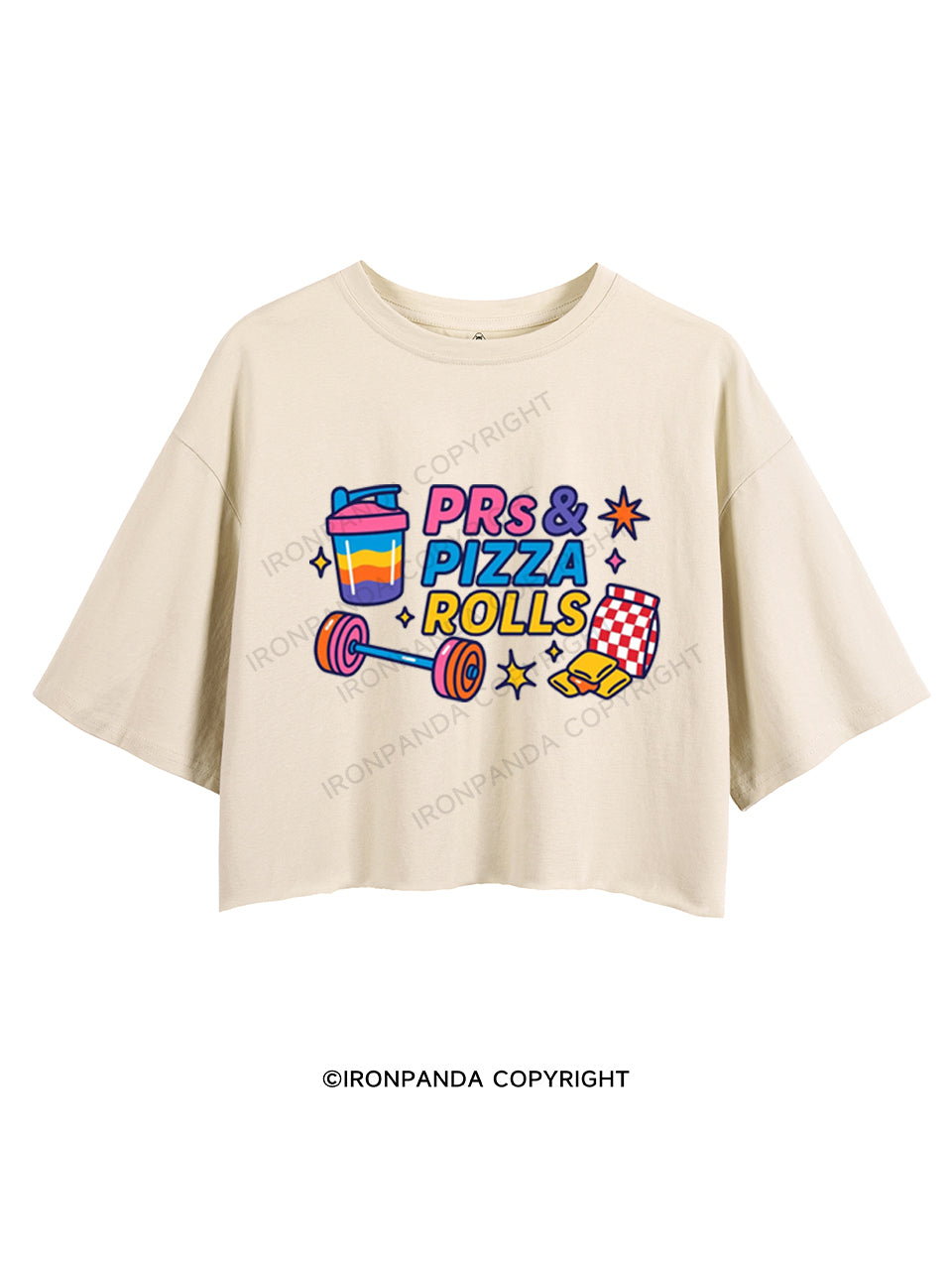 PRS & PIZZA ROLLS CROP TOPS