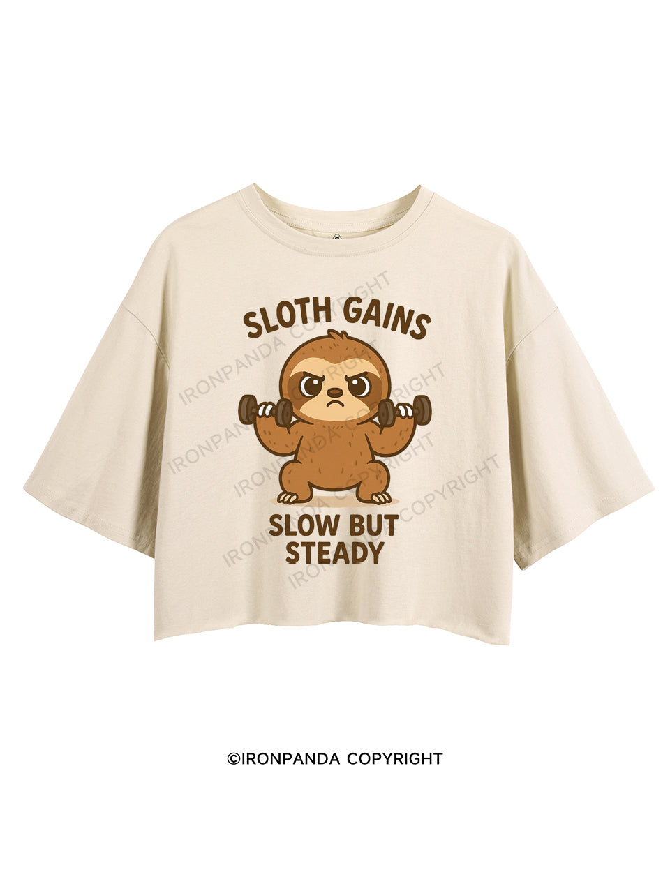 SLOTH GAINS SLOW BUT STEADY CROP TOPS