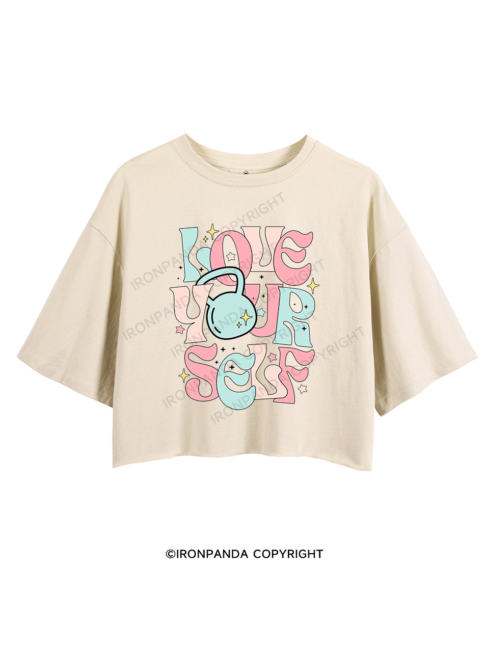 LOVE YOURSELF CROP TOPS