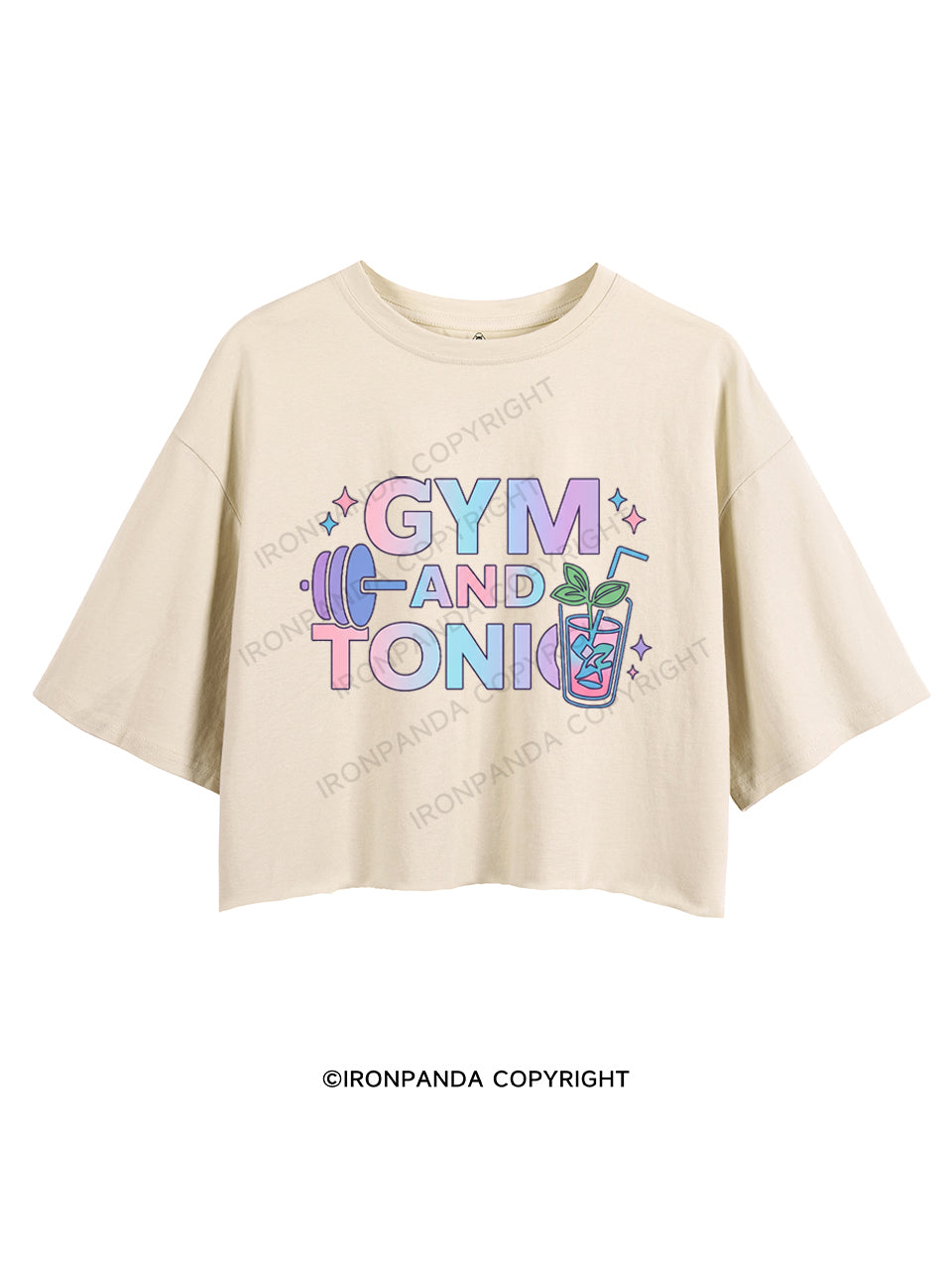 GYM AND TONIC CROP TOPS