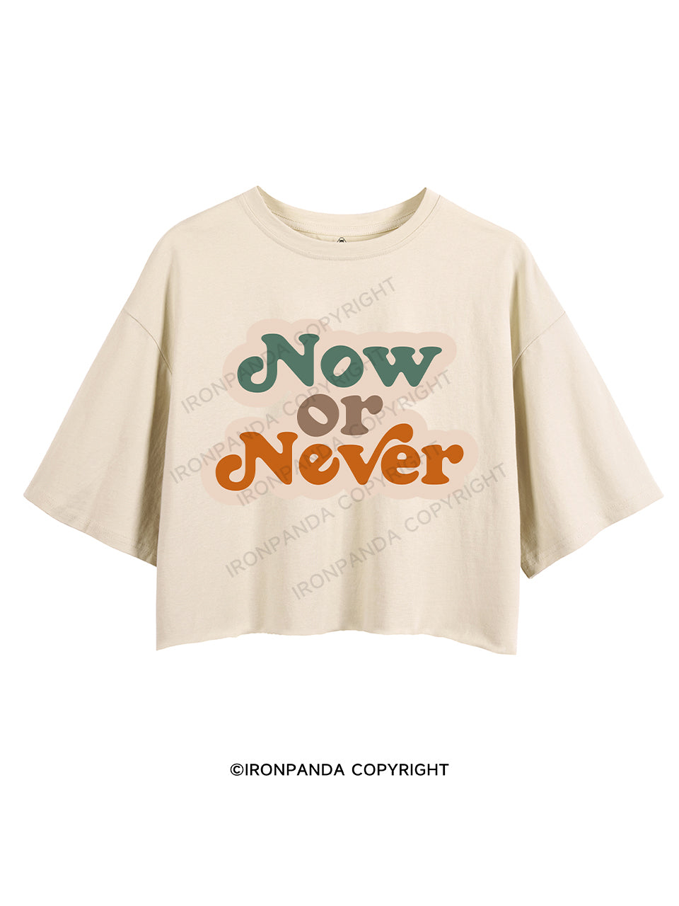 NOW OR NEVER CROP TOPS