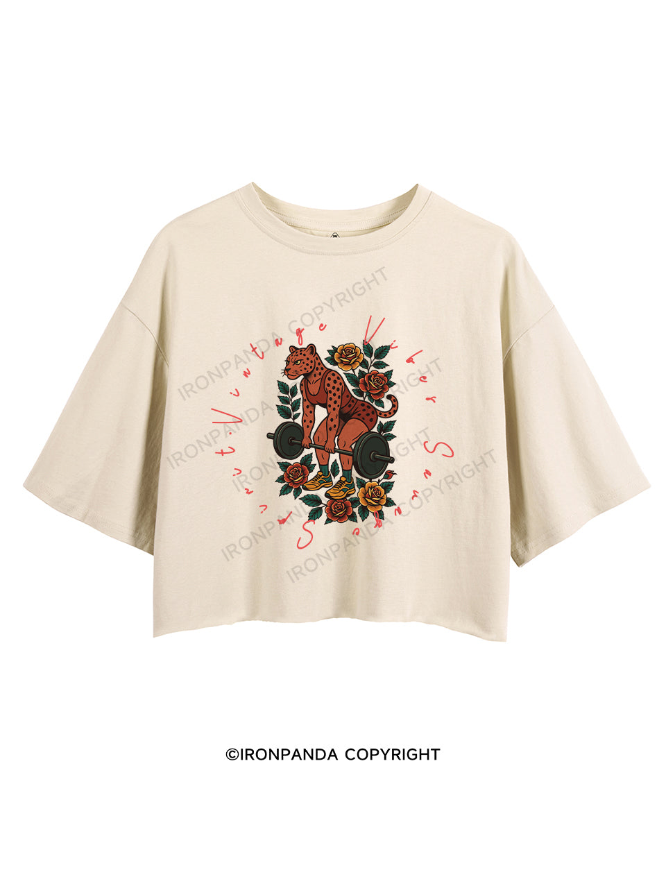 VINTAGE VIBES, SAVAGE SPIRIT CROP TOPS