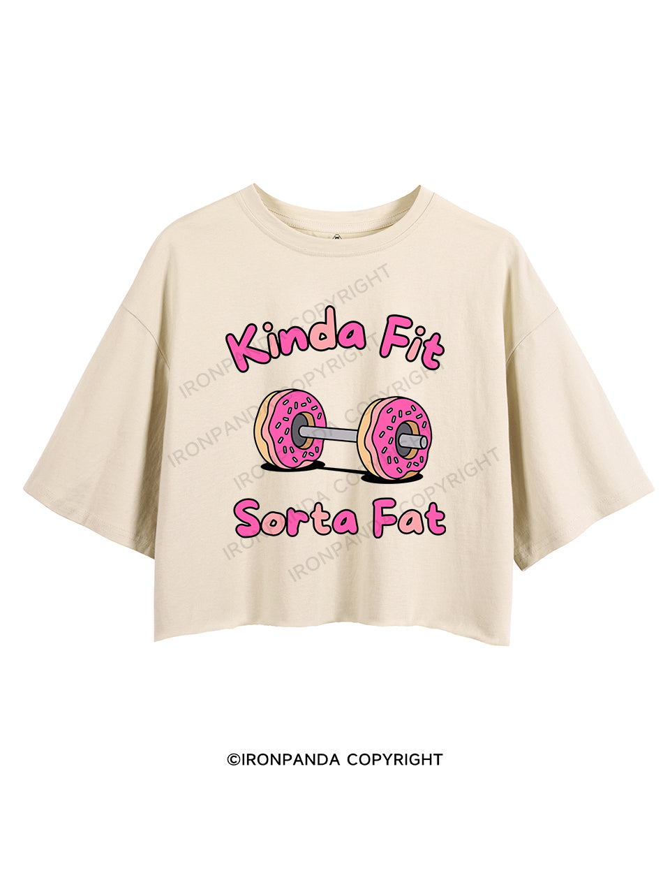 KINDA FIT SORTA FAT CROP TOPS