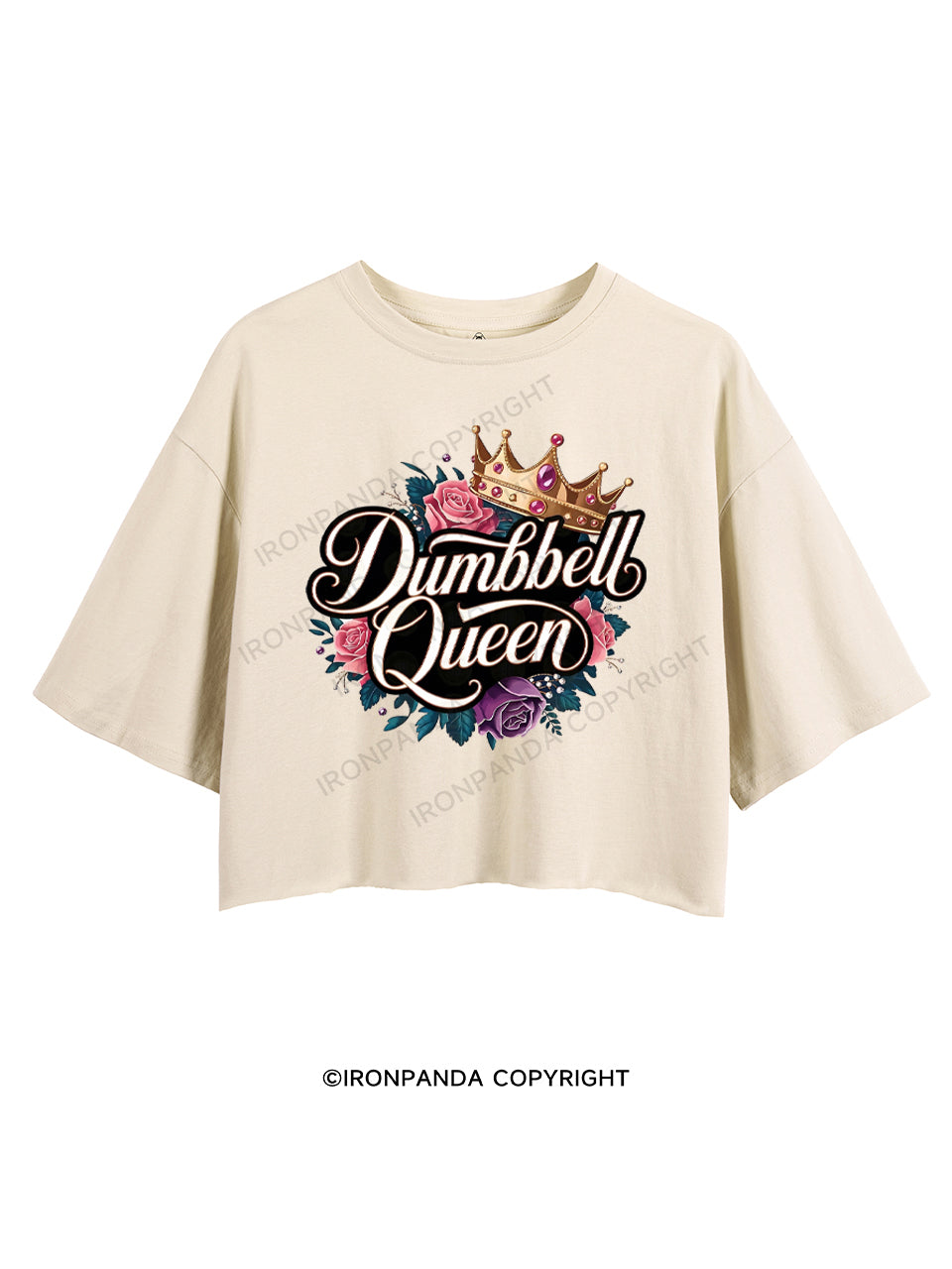 DUMBBELL QUEEN CROP TOPS