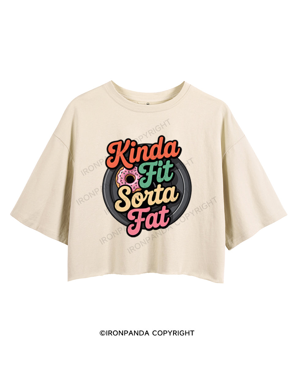 KINDA FIT SORTA FAT CROP TOPS