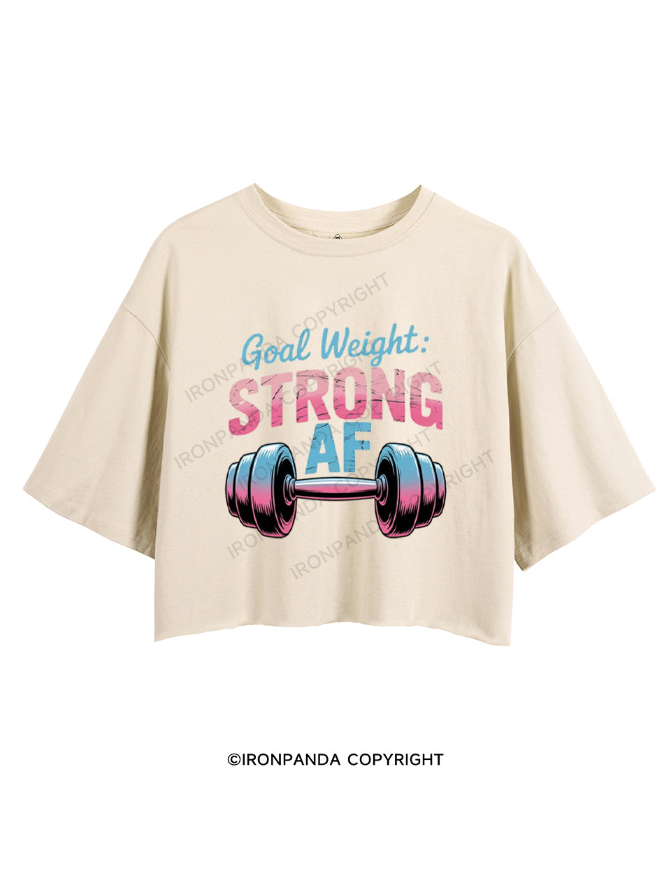 GOAL WEIGHT: STRONG AF CROP TOPS