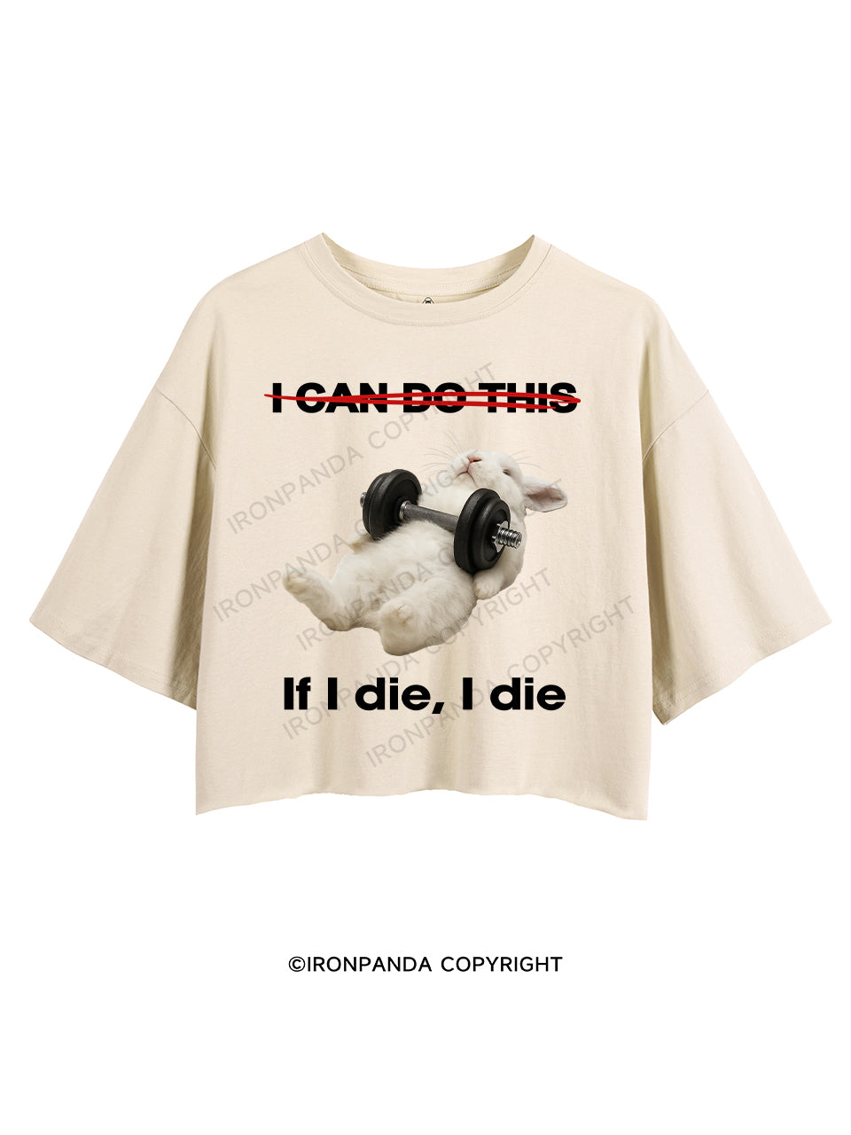 IF I DIE I DIE CROP TOPS