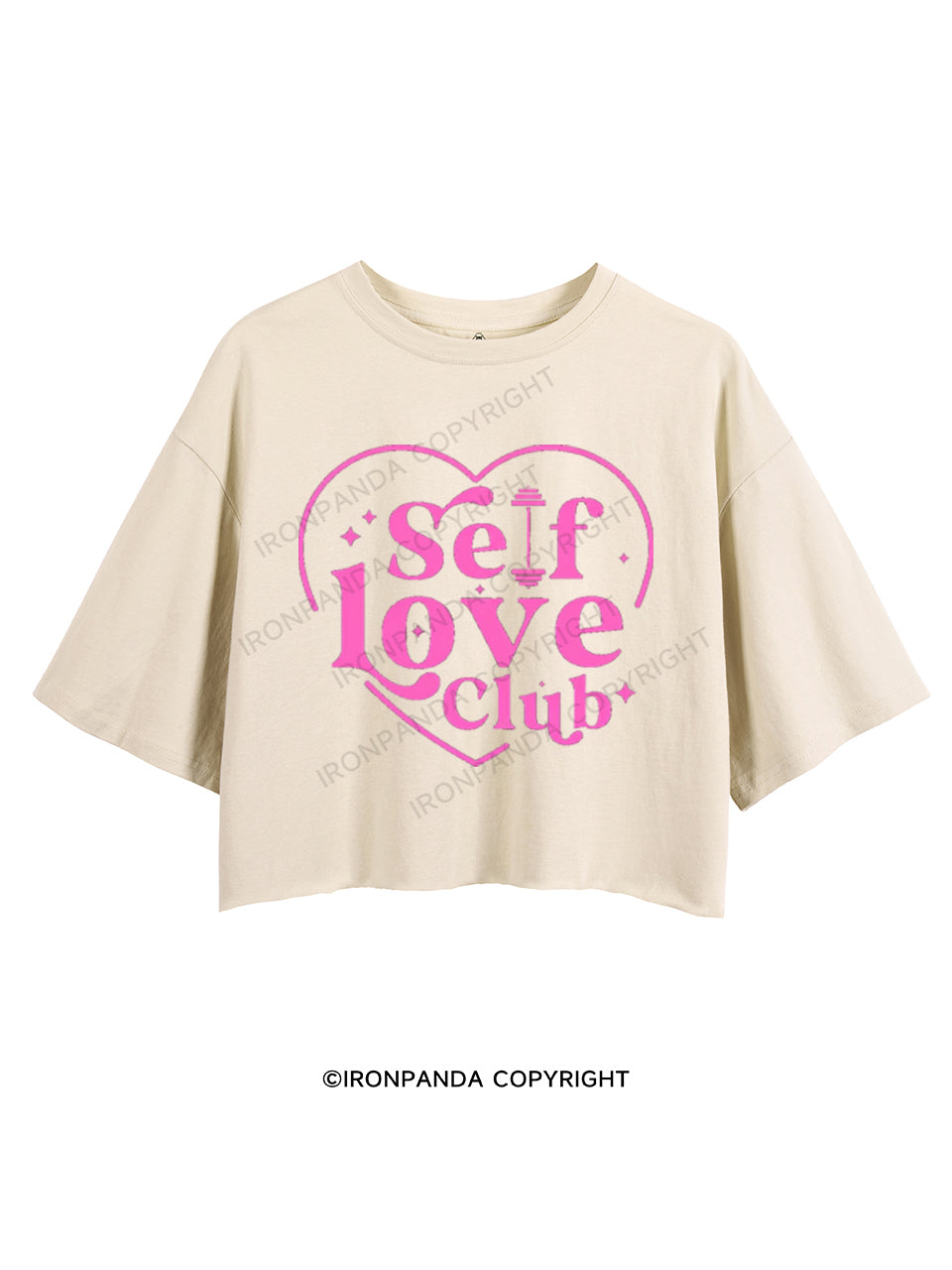 SELF LOVE CLUB CROP TOPS