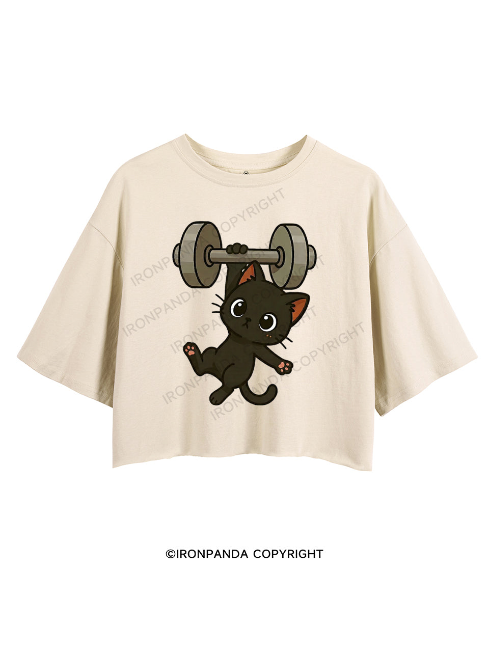 MEOW MUSCLE CROP TOPS