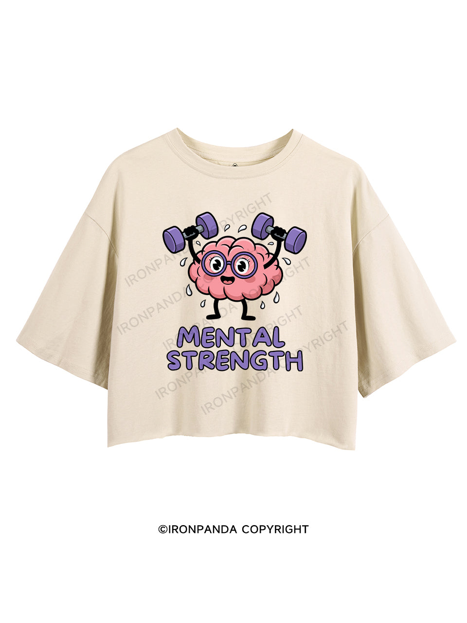 MENTAL STRENGTH CROP TOPS