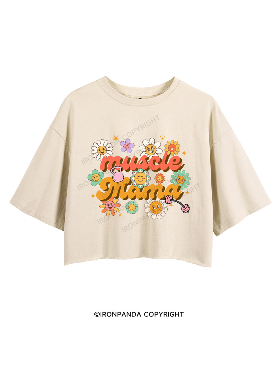 MUSCLE MAMA CROP TOPS