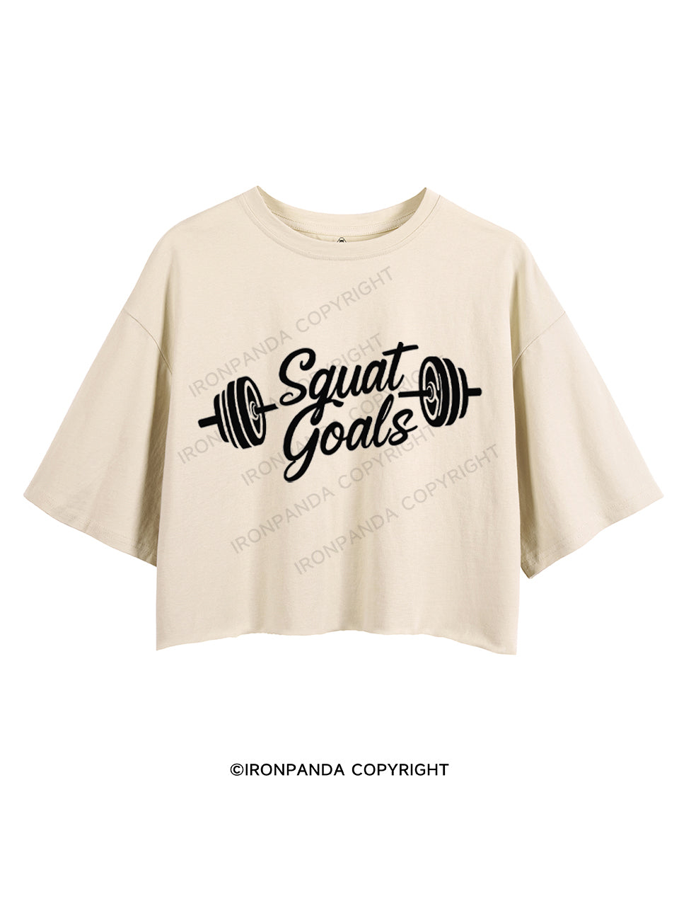 SQUAT GOALS CROP TOPS