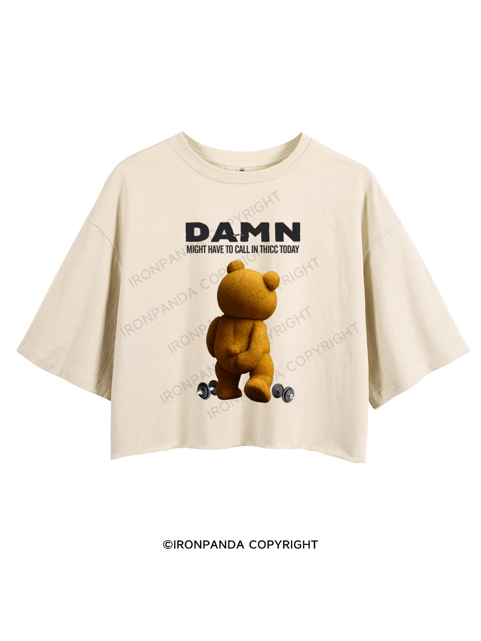 DAMN，MIGHT HAVE TO CALL IN THICC TODAY CROP TOPS