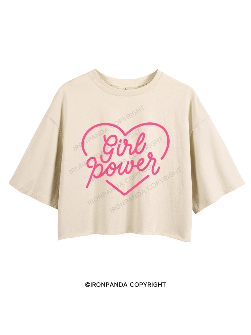 GIRL POWER CROP TOPS