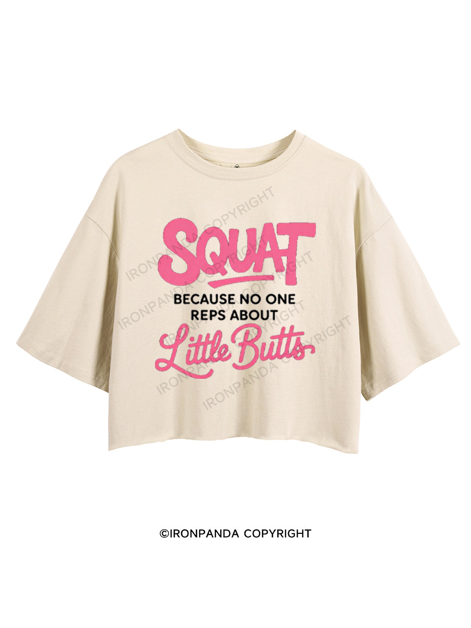 SQUAT BECAUSE NO ONE REPS ABOUT LITTLE BUTT CROP TOPS