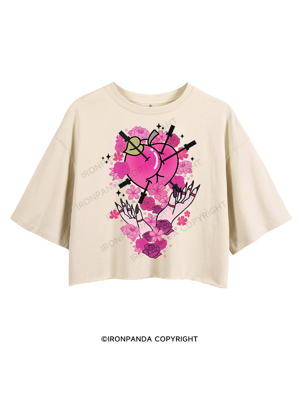 PEACHY VIBES CROP TOPS