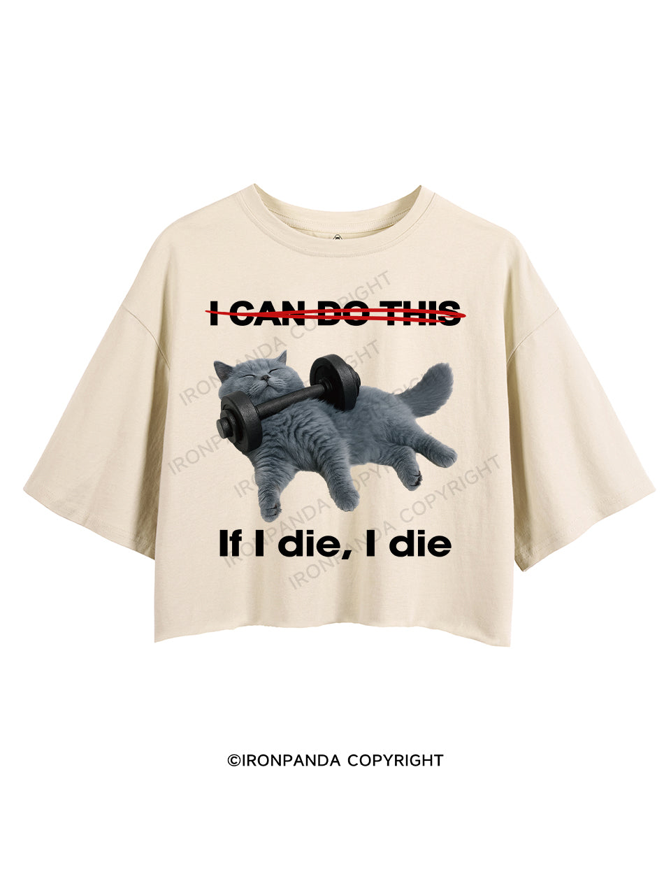 IF I DIE I DIE CROP TOPS