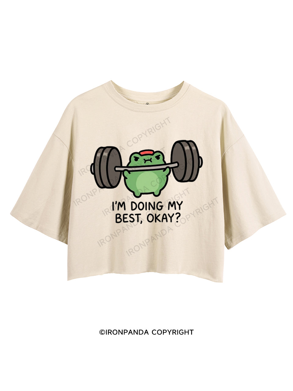 I'M DOING MY BEST, OKAY? CROP TOPS