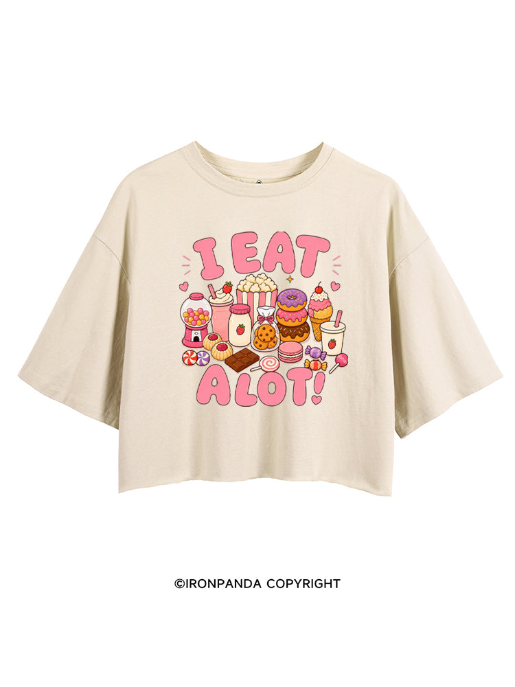 I EAT A LOT! CROP TOPS