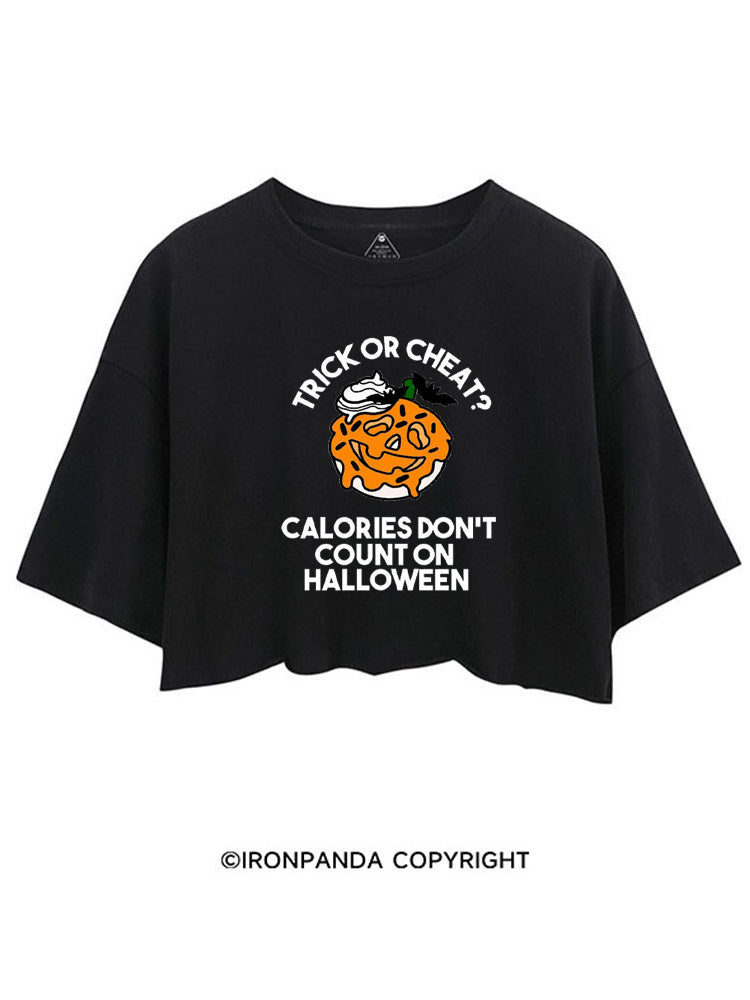 TRICK OR CHEAT? CALORIES DON'T COUNT ON HALLOWEEN CROP TOPS