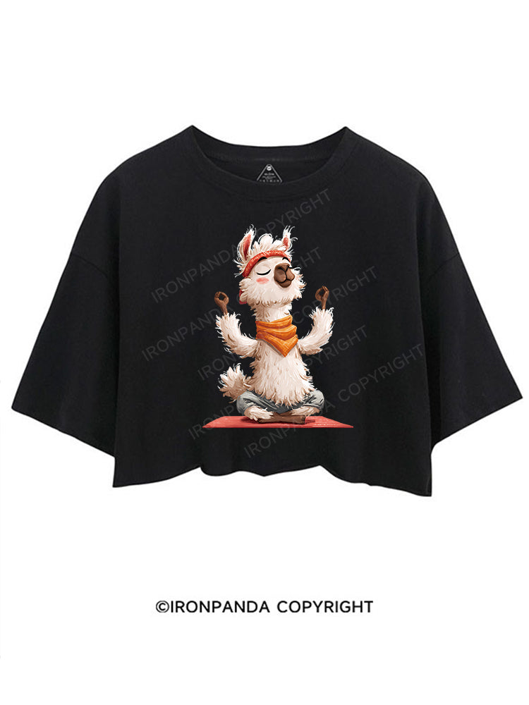 ALPACA YOGA CROP TOPS