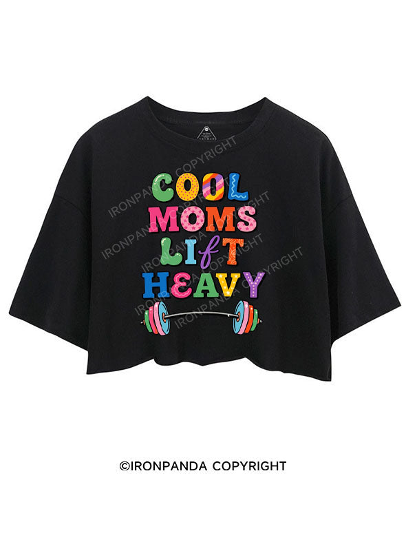 COOL MOMS LIFT HEAVY CROP TOPS