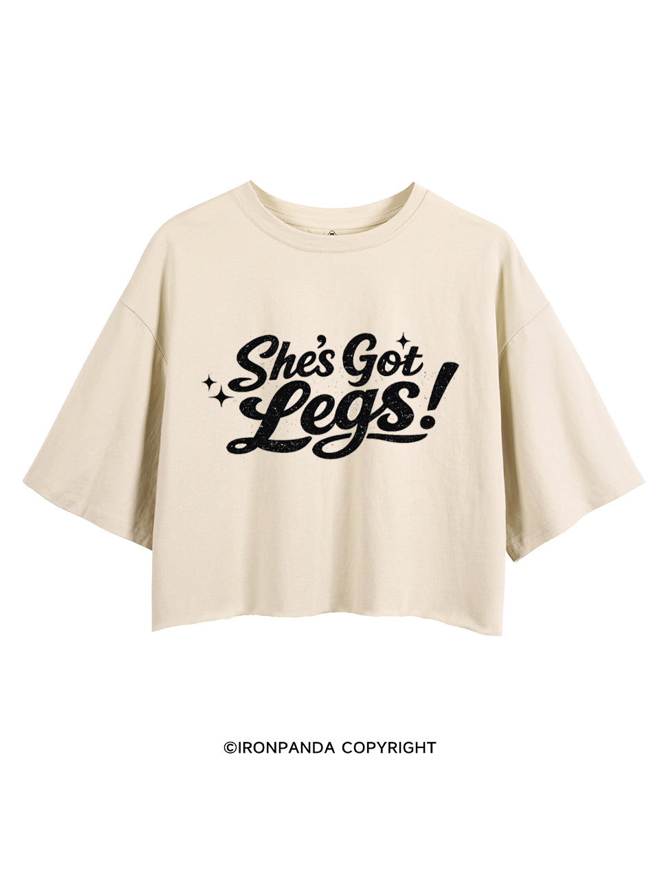 SHE'S GOT LEGS! CROP TOPS