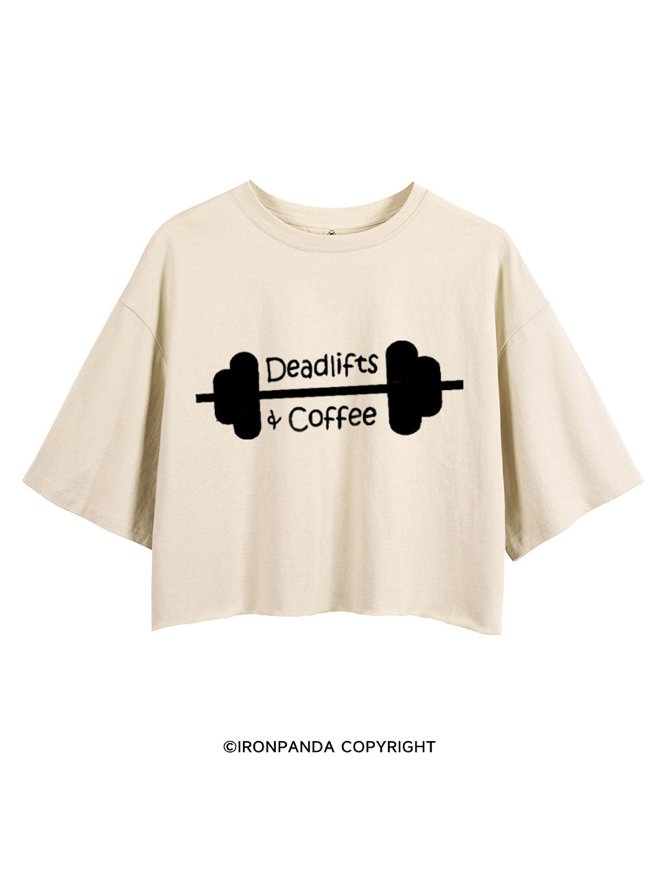 DEADLIFTS & COFFEE WORKOUT CROP TOPS