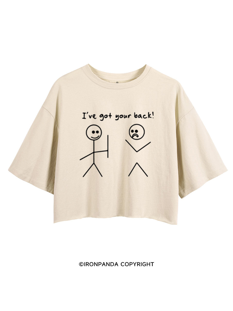 I've Got Your Back CROP TOPS
