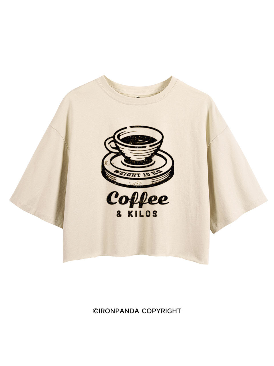 COFFEE & KILOS CROP TOPS