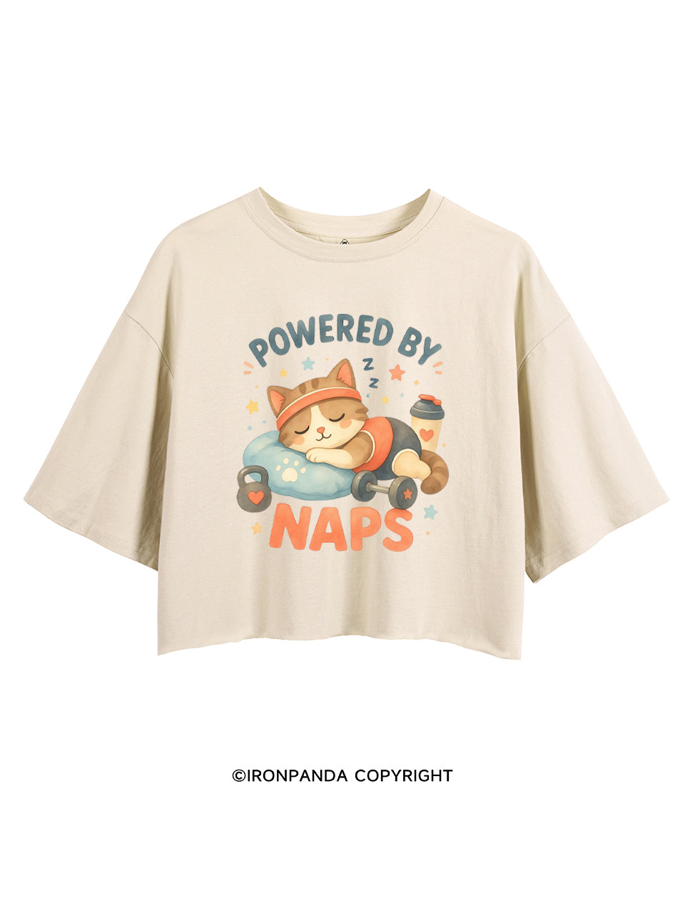 POWERED BY NAPS CROP TOPS
