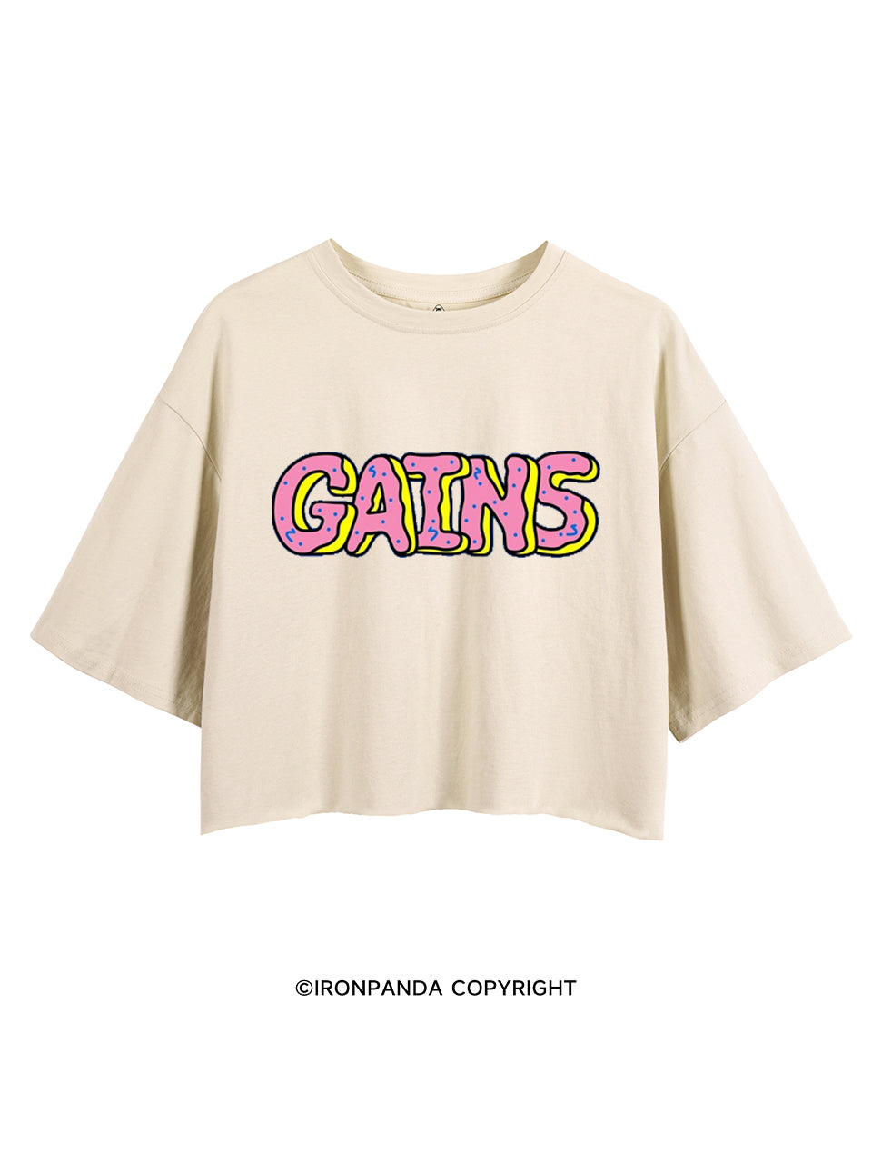 GAINS DONUT CROP TOPS