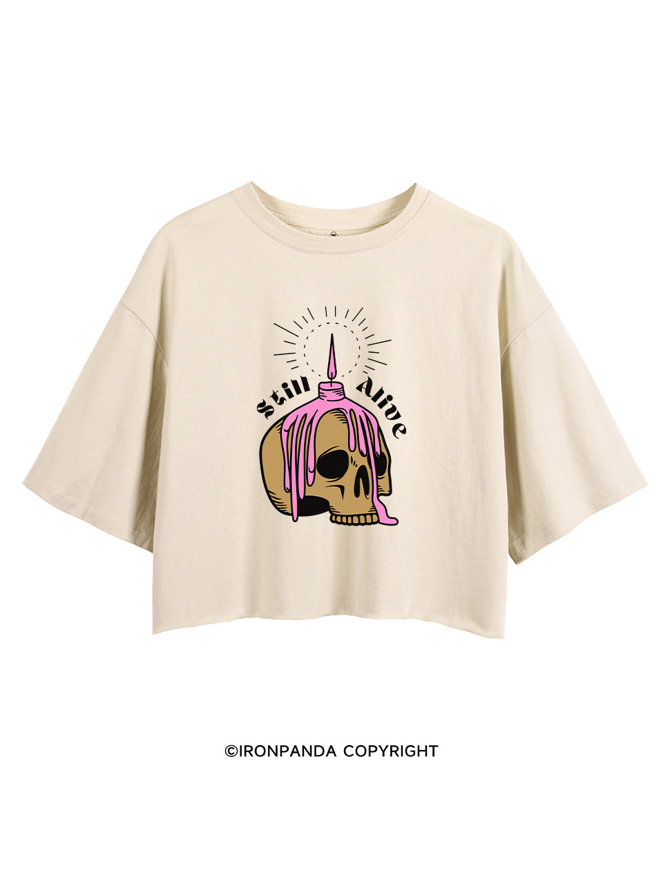 STILL ALIVE CROP TOPS