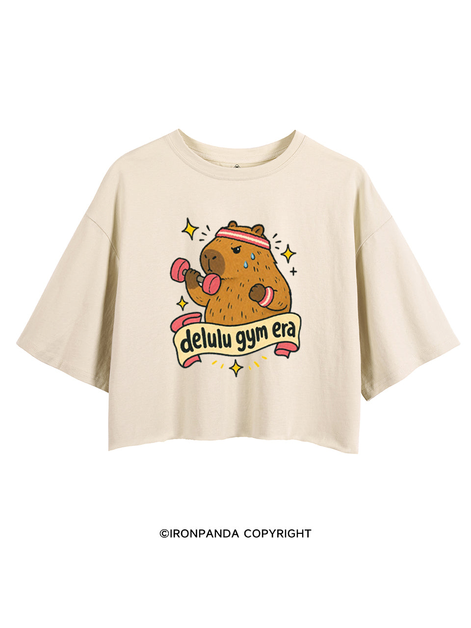 DELULU GYM ERA CROP TOPS