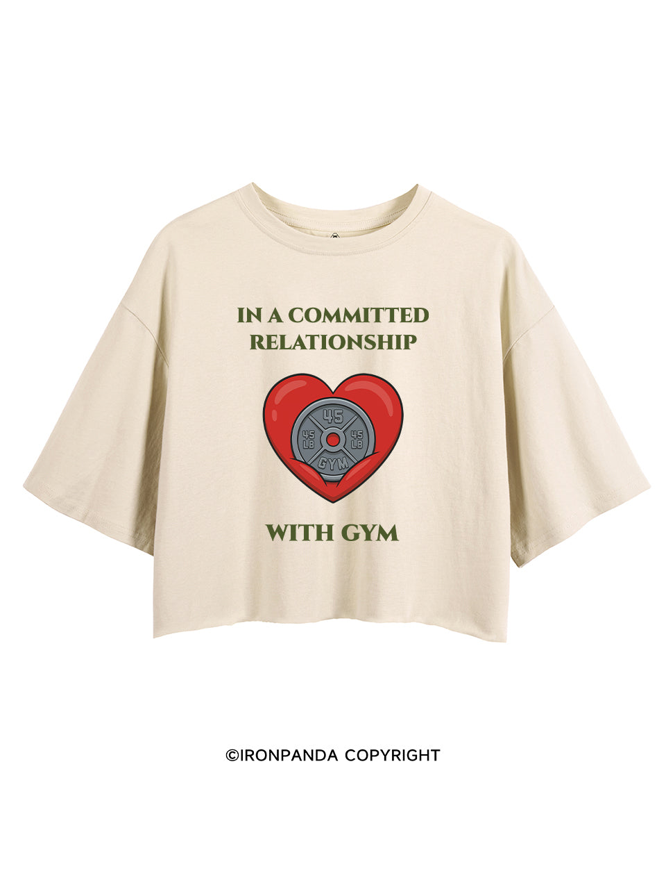 IN A COMMITTED WITH GYM CROP TOPS