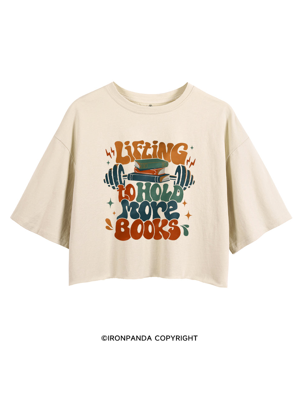 Lifting to hold more books Bookish CROP TOPS