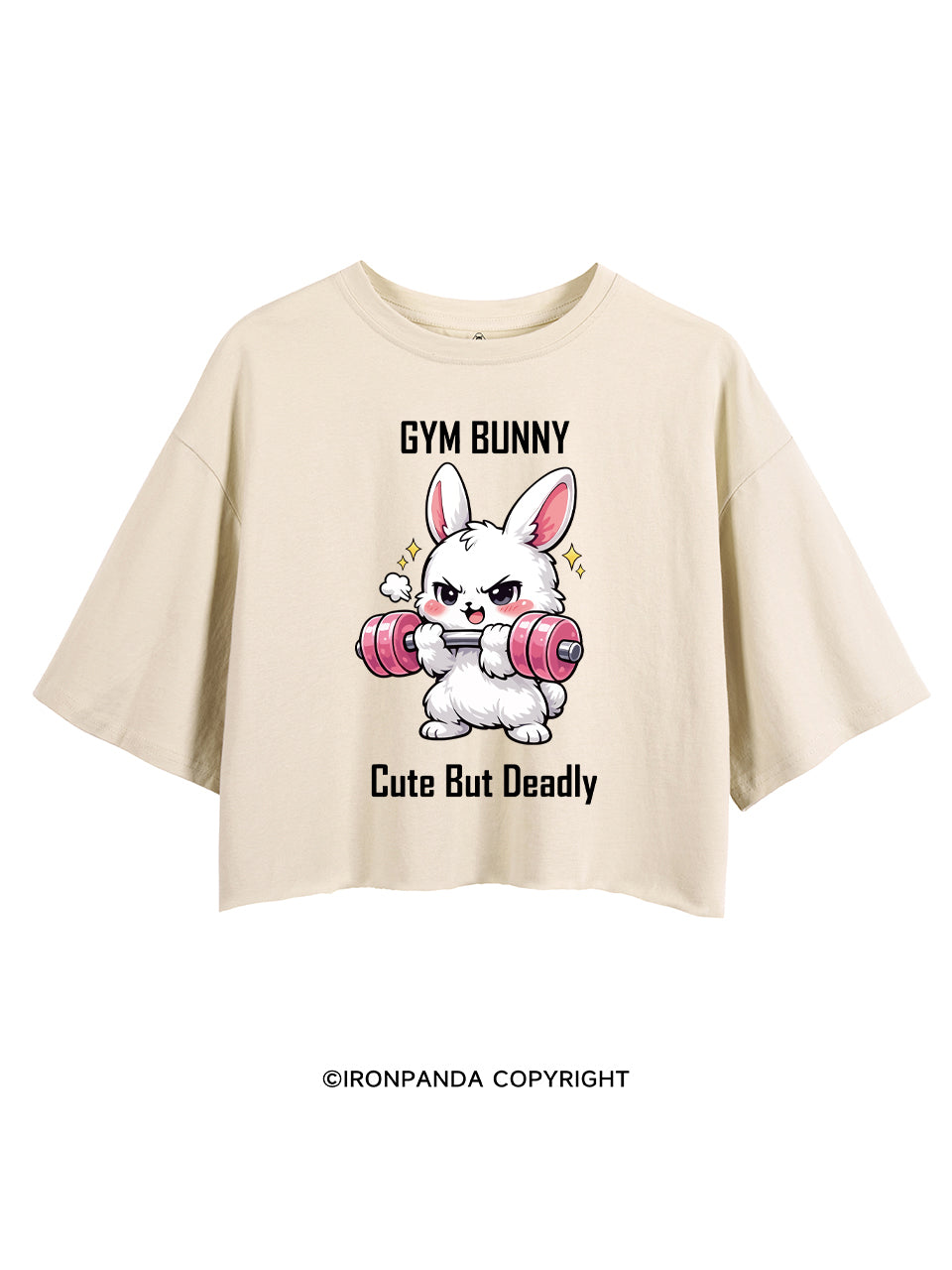 GYM BUNNY CUTE BUT DEADLY CROP TOPS