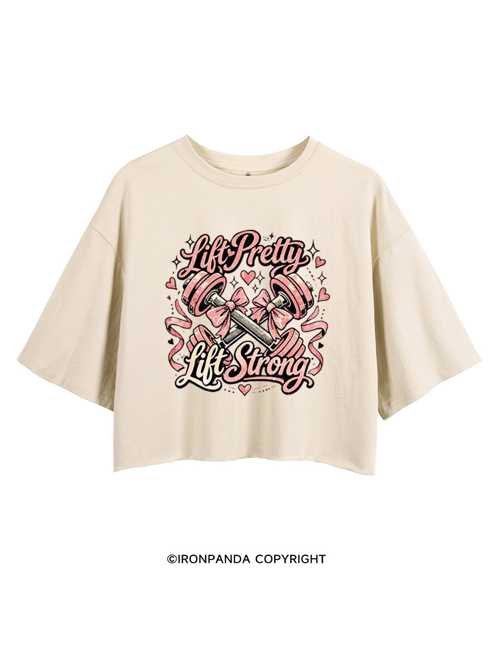 LIFT PRETTY LIFT STRONG CROP TOPS