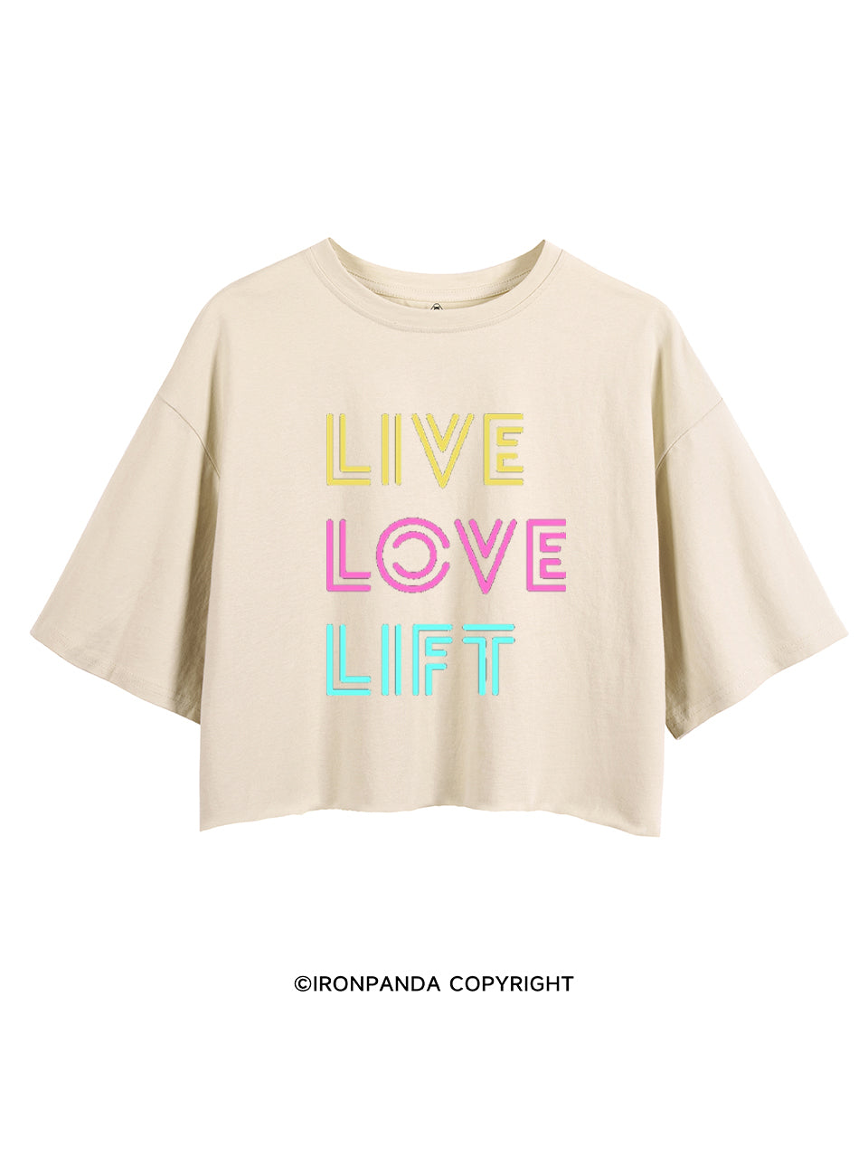 LIVE LOVE LIFT WORKOUT CROP TOPS