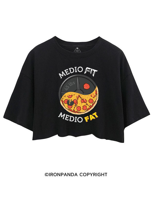 MEDIO FIT MEDIO FAT CROP TOPS