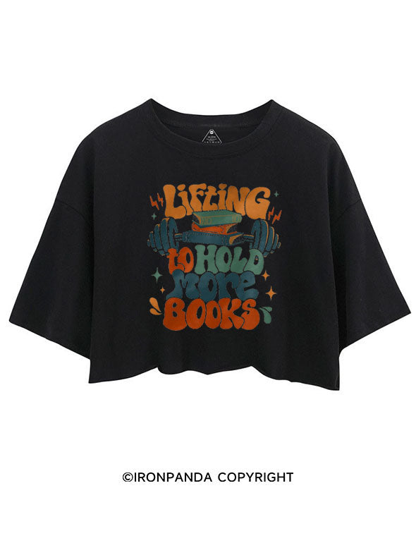 Lifting to hold more books Bookish CROP TOPS