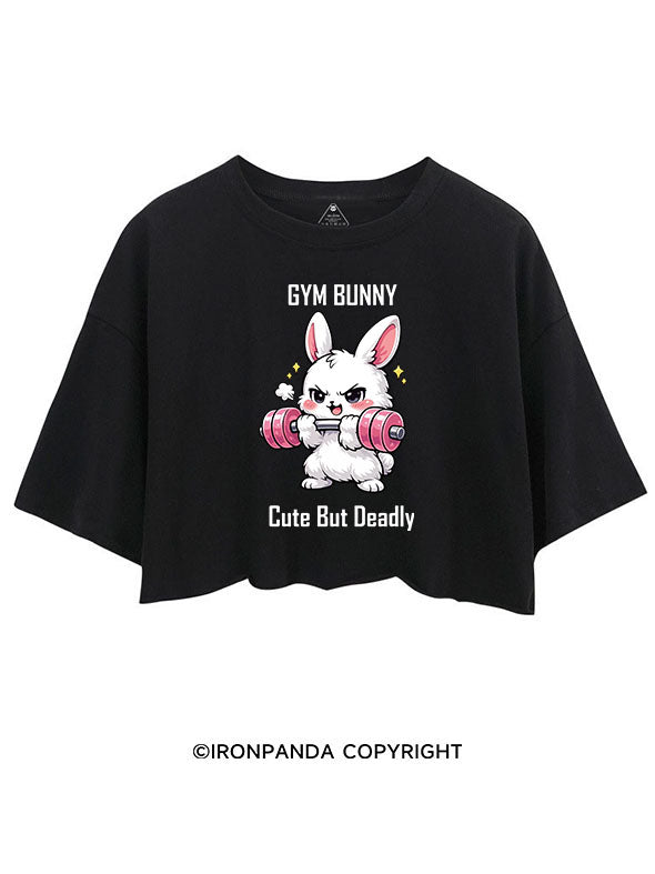 GYM BUNNY CUTE BUT DEADLY CROP TOPS