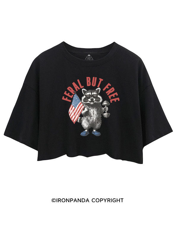 FERAL BUT FREE CROP TOPS