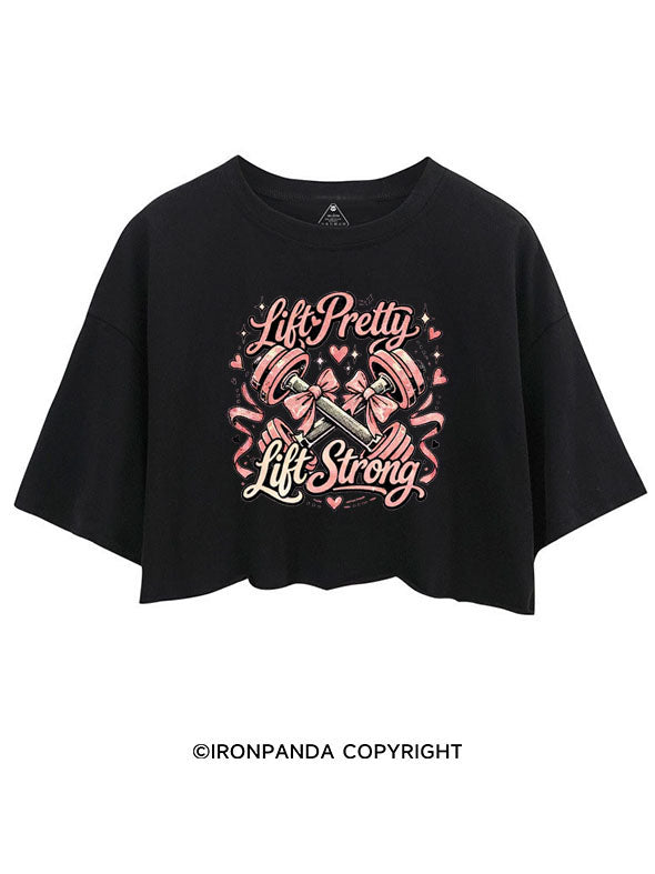 LIFT PRETTY LIFT STRONG CROP TOPS
